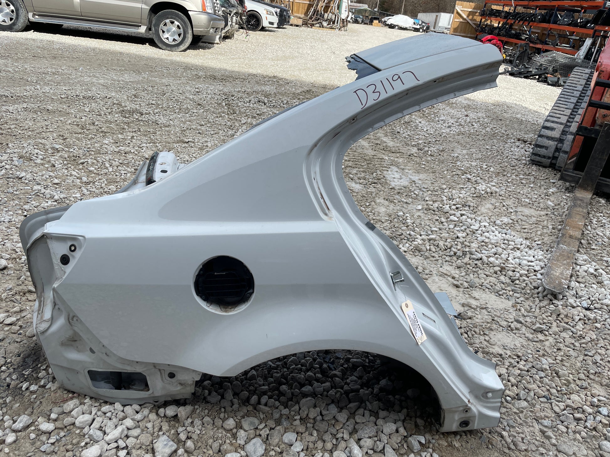 2014 Chevy SS Sedan RH Passenger Rear Quarter Panel Fender OEM - Day's Parts Yard