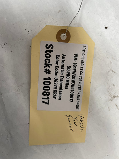 2011 Chevy C6 Corvette Grand Sport Yaw Rate Stability Control Sensor Module OEM