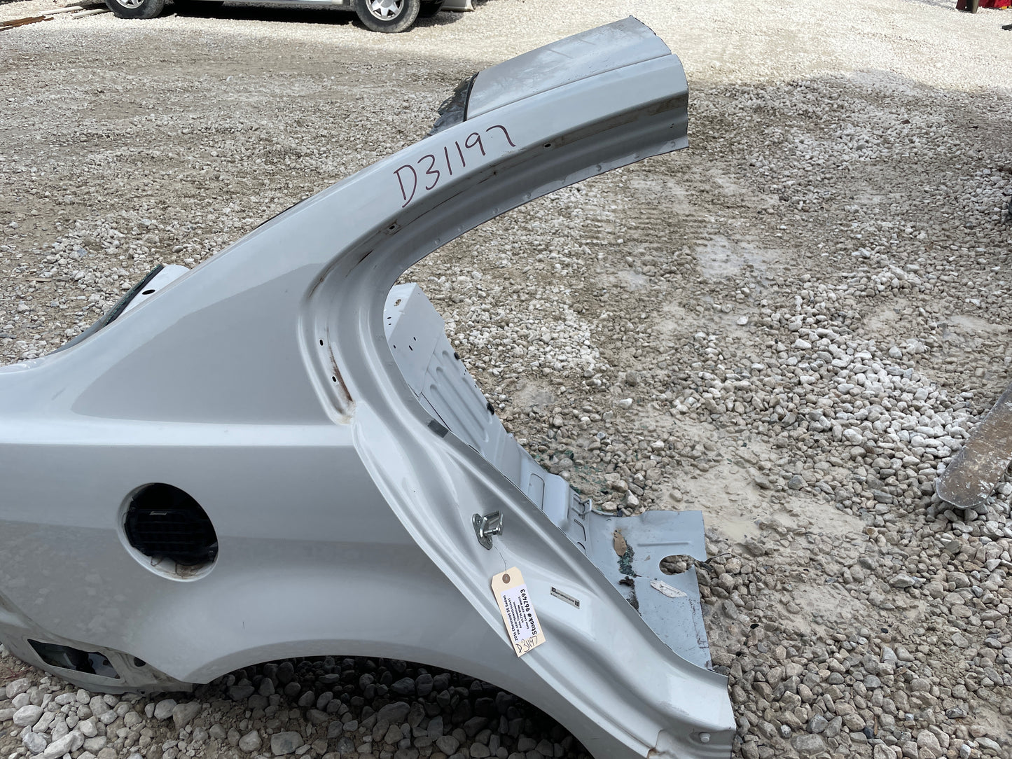 2014 Chevy SS Sedan RH Passenger Rear Quarter Panel Fender OEM - Day's Parts Yard