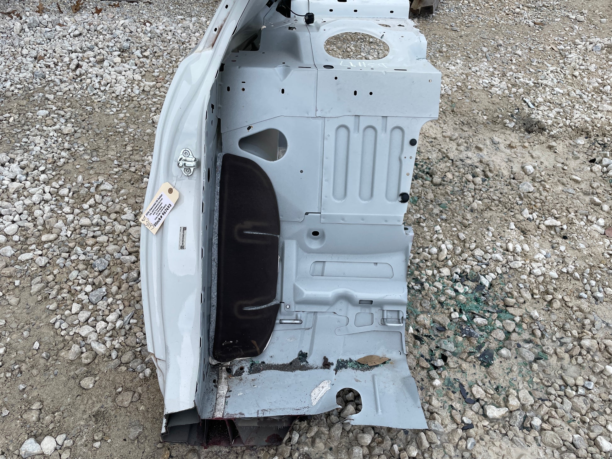 2014 Chevy SS Sedan RH Passenger Rear Quarter Panel Fender OEM - Day's Parts Yard