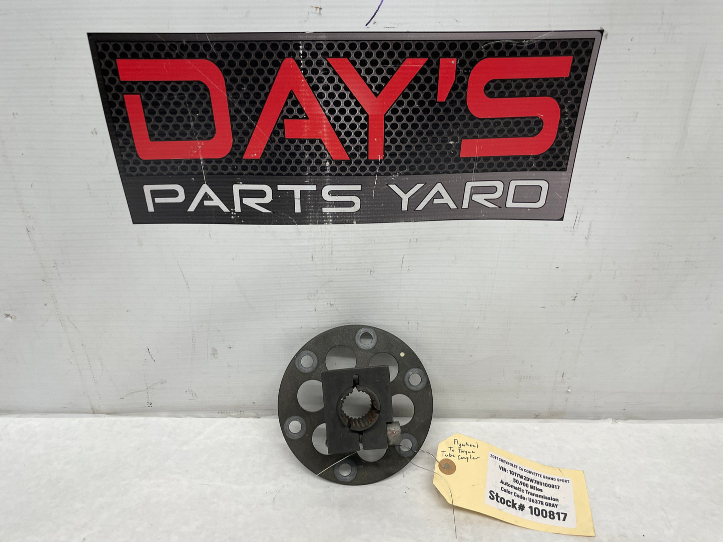 2011 Chevy C6 Corvette Flywheel Flexplate Driveshaft Torque Tube Flex Plate Coupler OEM