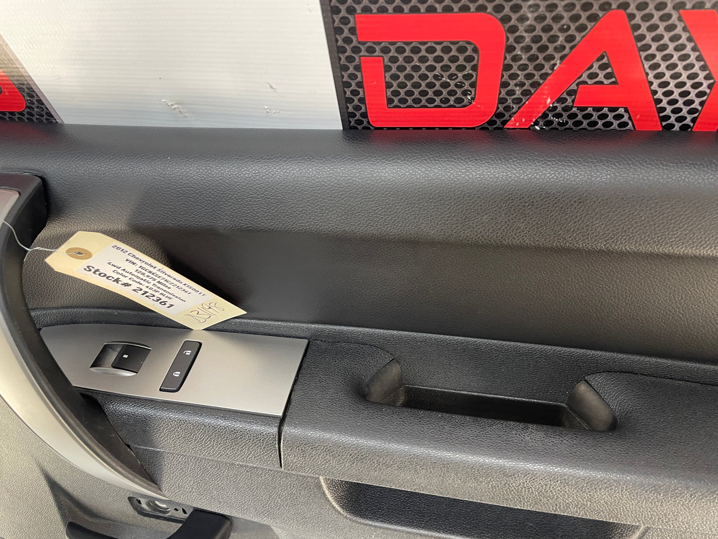 2012 Chevy Silverado K1500 LTRH Passenger Front Interior Door Panel Trim OEM - Day's Parts Yard