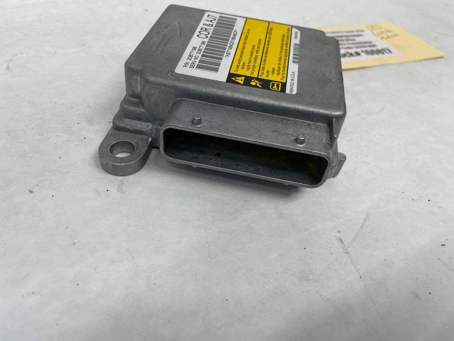 2011 Chevy C6 Corvette SRS Airbag Sensing Diagnostic Crash Module OEM NEEDS REBUILT