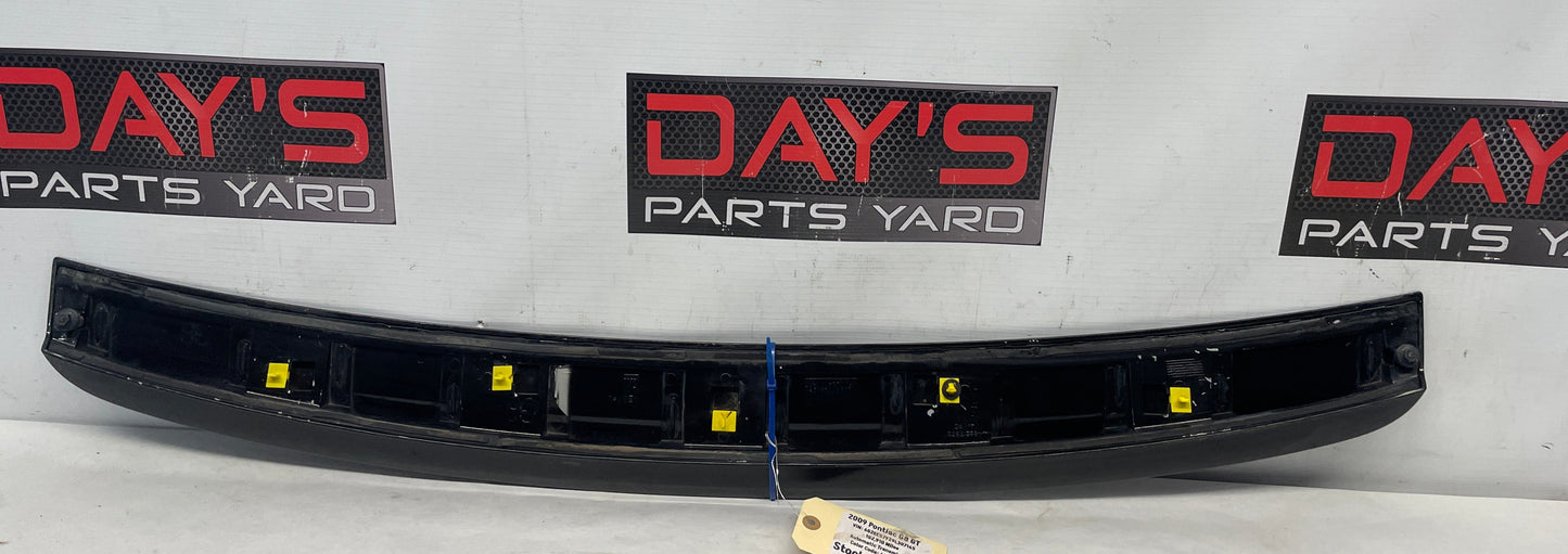 2009 Pontiac G8 GT Trunk Deck Lid Spoiler Wing OEM