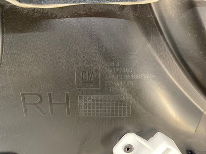 2012 Chevy Silverado K1500 LTRH Passenger Front Interior Door Panel Trim OEM - Day's Parts Yard