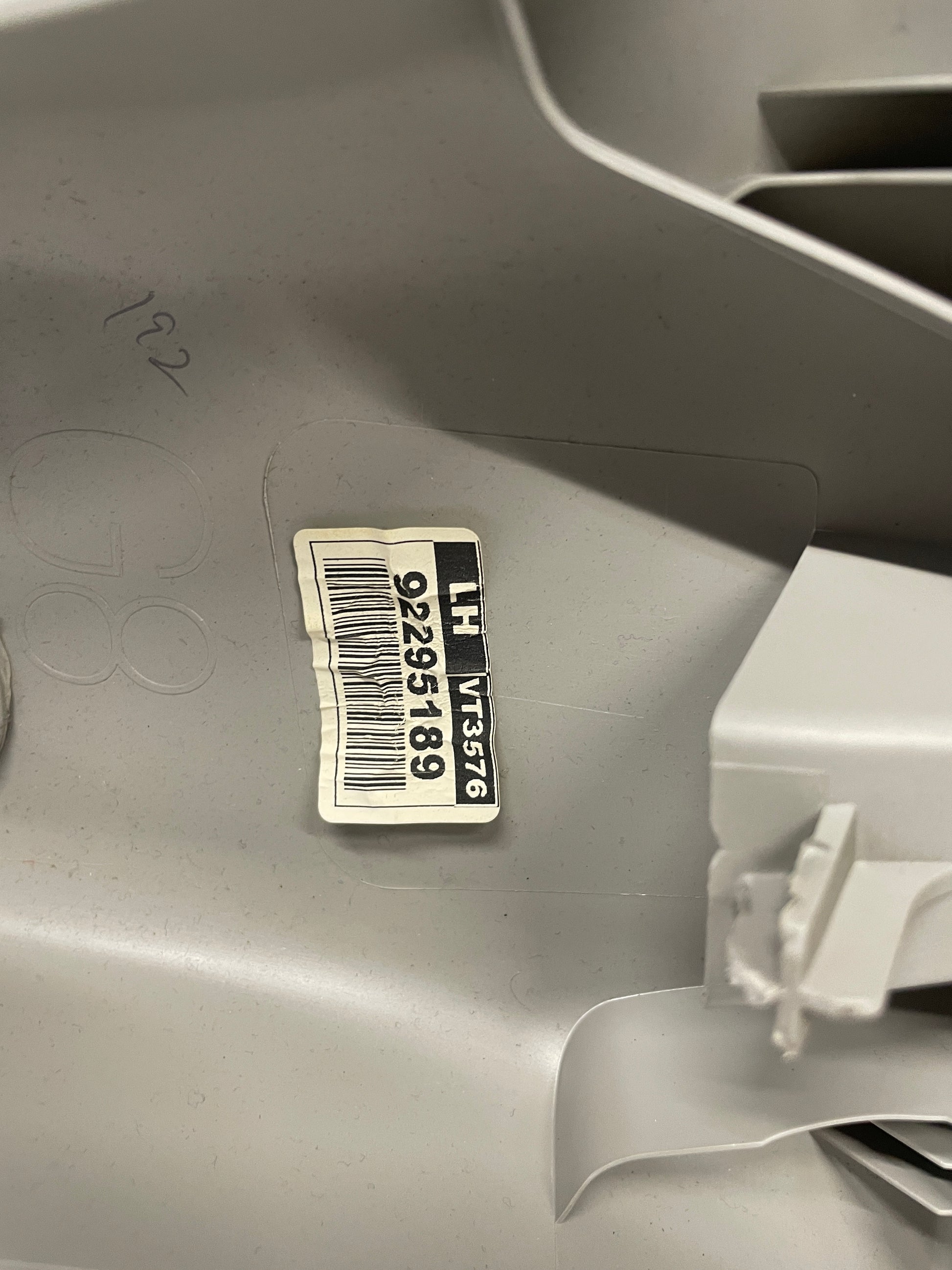 2014 Chevy SS Sedan RH & LH Interior Upper B Pillar Seat Belt Trim Molding Panels OEM - Day's Parts Yard