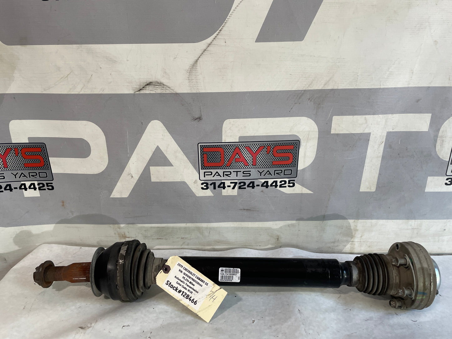 2019 Chevy Camaro SS Rear LH Driver CV Axle Shaft OEM