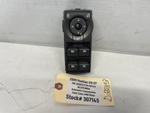 2009 Pontiac G8 GT Master Power Window Mirror Switch OEM