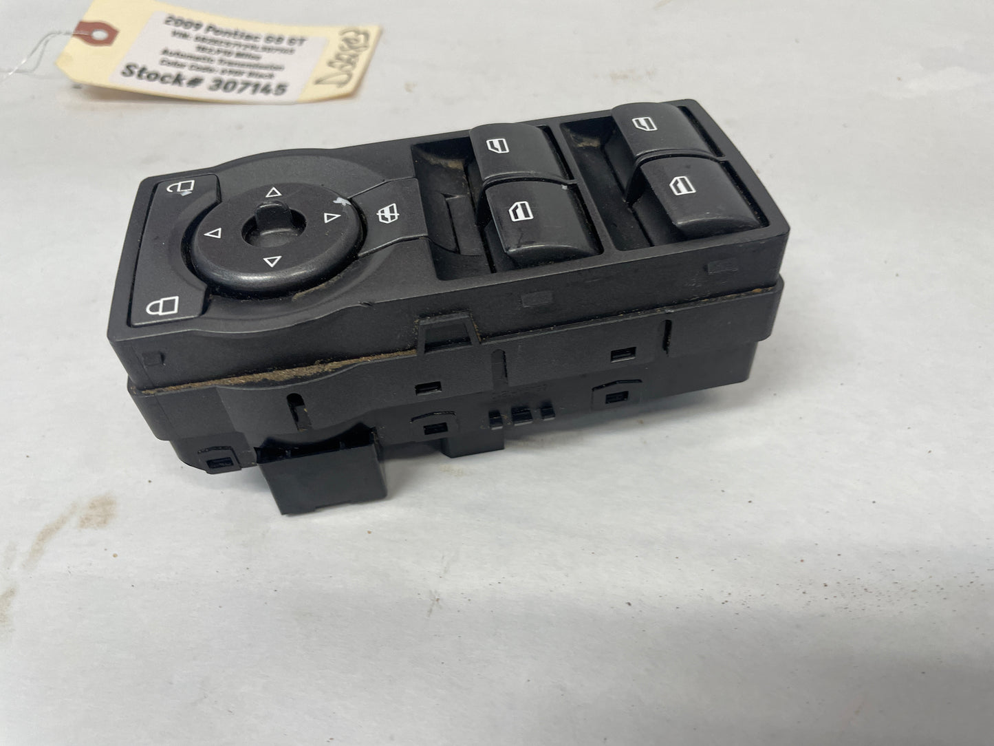 2009 Pontiac G8 GT Master Power Window Mirror Switch OEM
