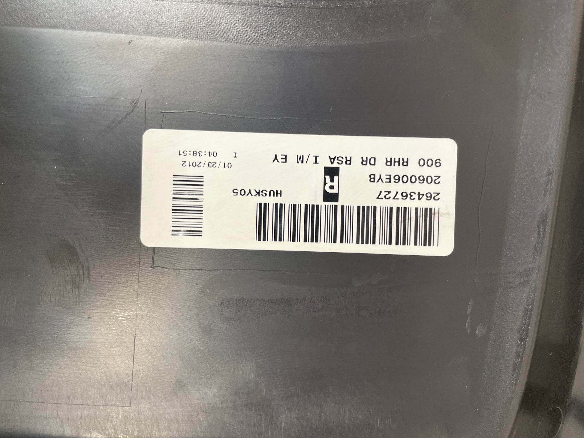 2012 Chevy Silverado K1500 LT RH Passenger Rear Interior Door Panel Trim OEM - Day's Parts Yard