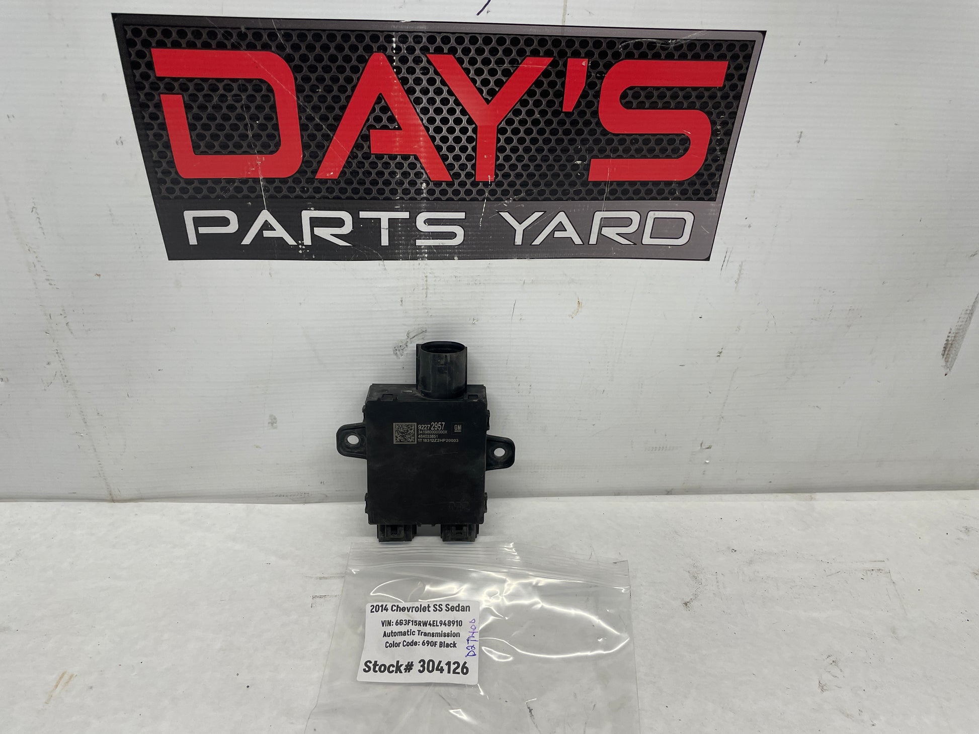 2014 Chevy SS Sedan Radiator Cooling Fan Motor Control Module OEM - Day's Parts Yard