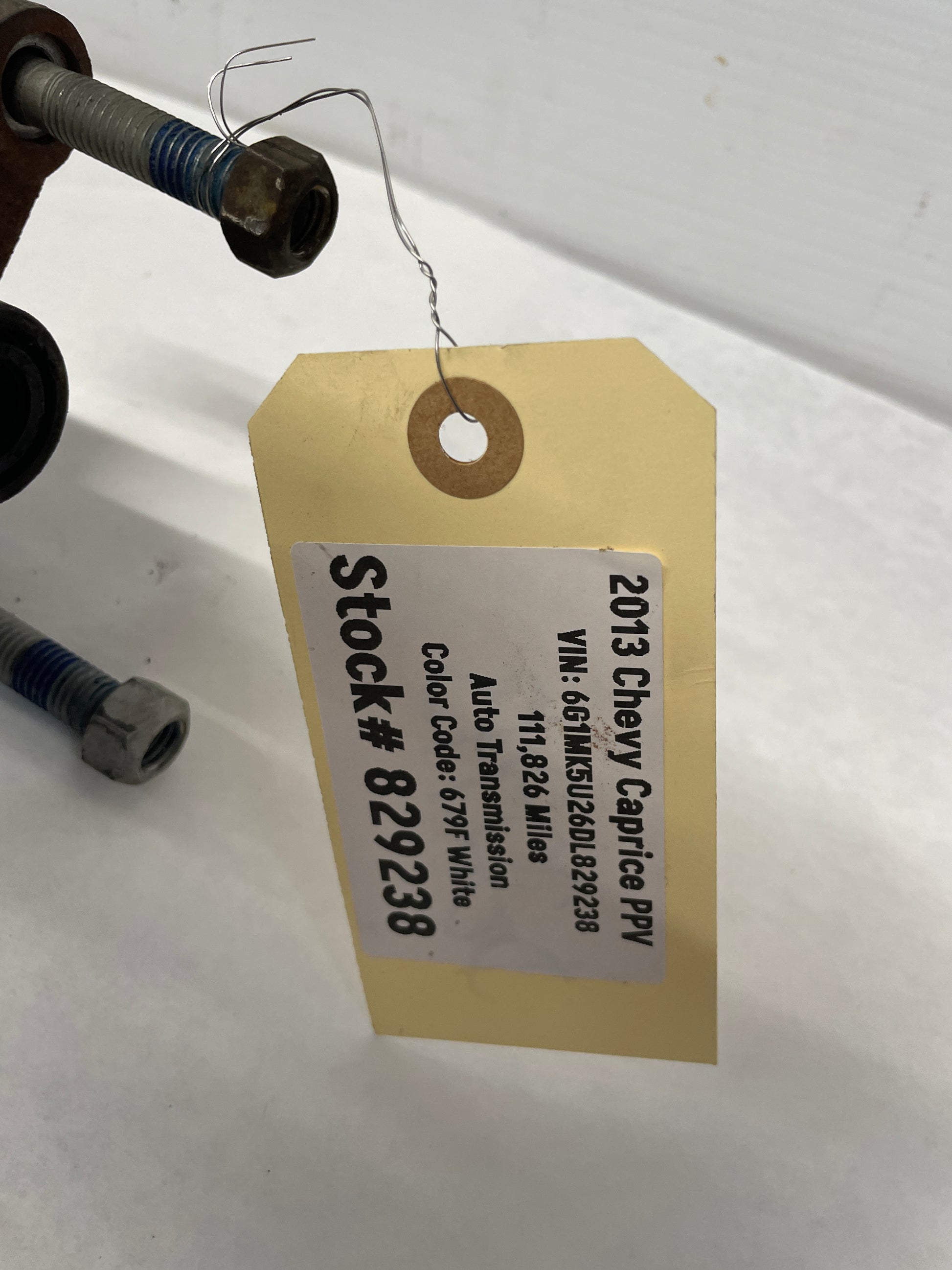 2013 Chevy Caprice PPV Drive Shaft Driveshaft Driveline Propeller Shaft OEM - Day's Parts Yard