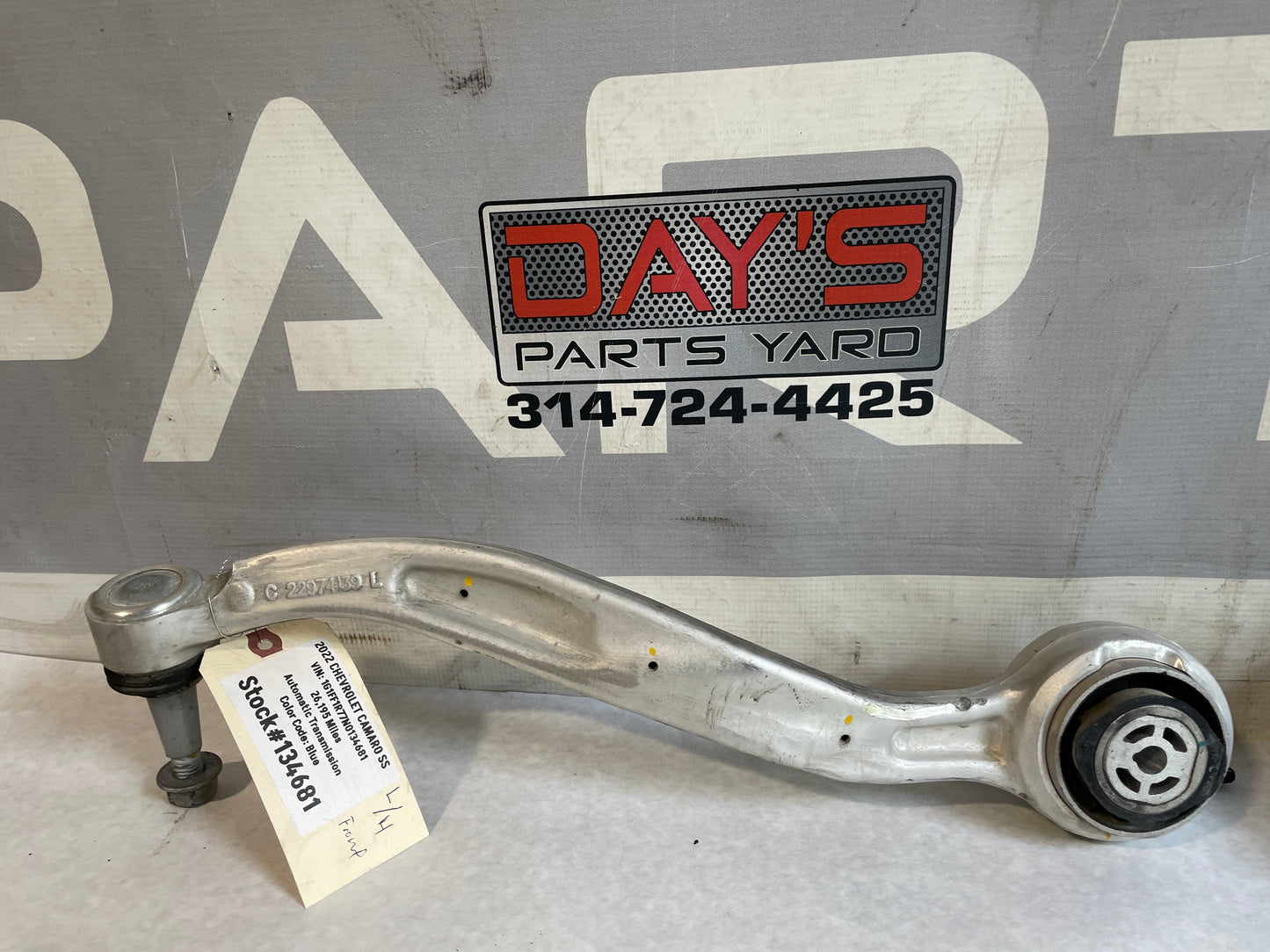 2022 Chevy Camaro SS Front LH Driver Lower Control Arm OEM - Day's Parts Yard