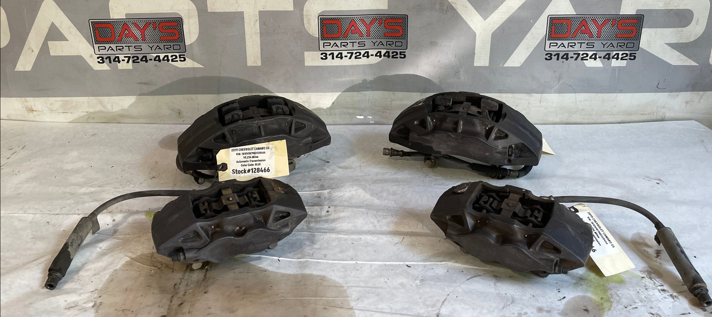 2019 Chevy Camaro SS Front and Rear Brembo Brake Calipers OEM
