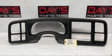 2004 GMC Sierra K1500 Gray Ebony Radio Cluster Dash Trim Bezel OEM - Day's Parts Yard