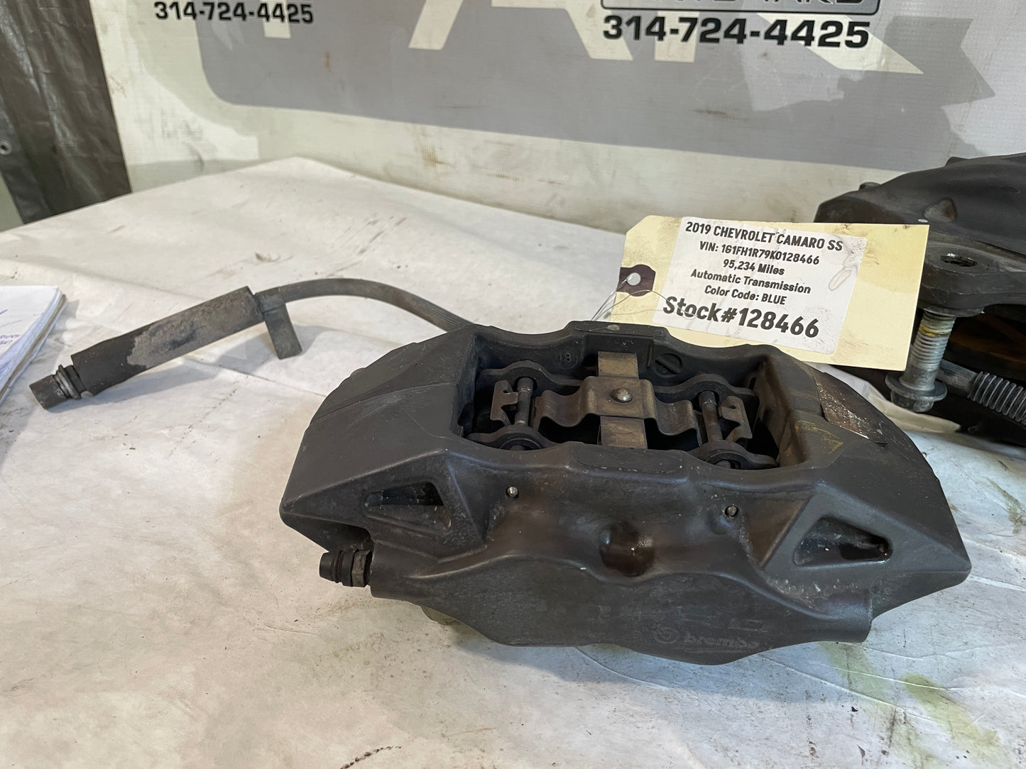 2019 Chevy Camaro SS Front and Rear Brembo Brake Calipers OEM