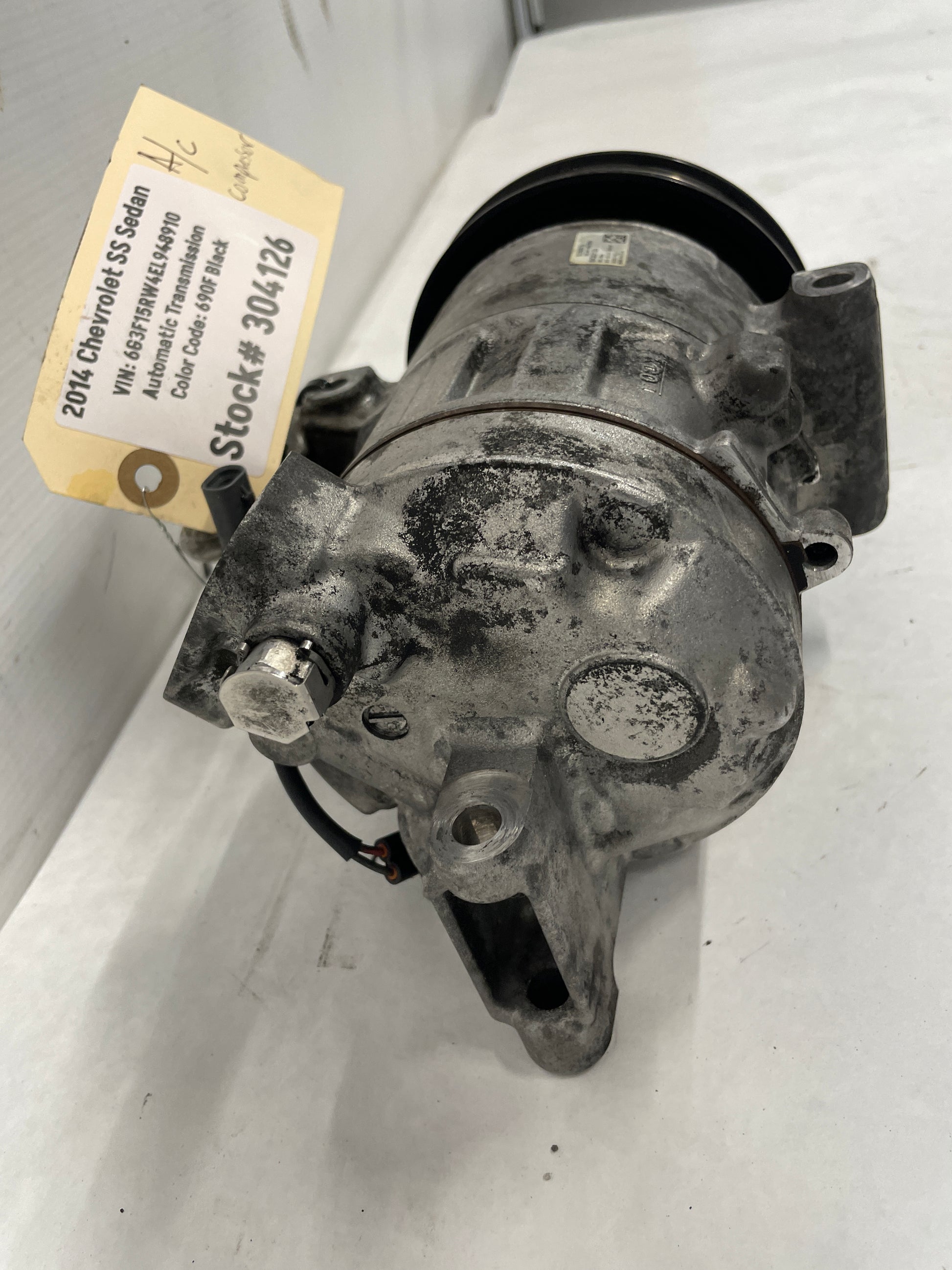 2014 Chevy SS Sedan AC A/C Air Conditioner Compressor OEM - Day's Parts Yard