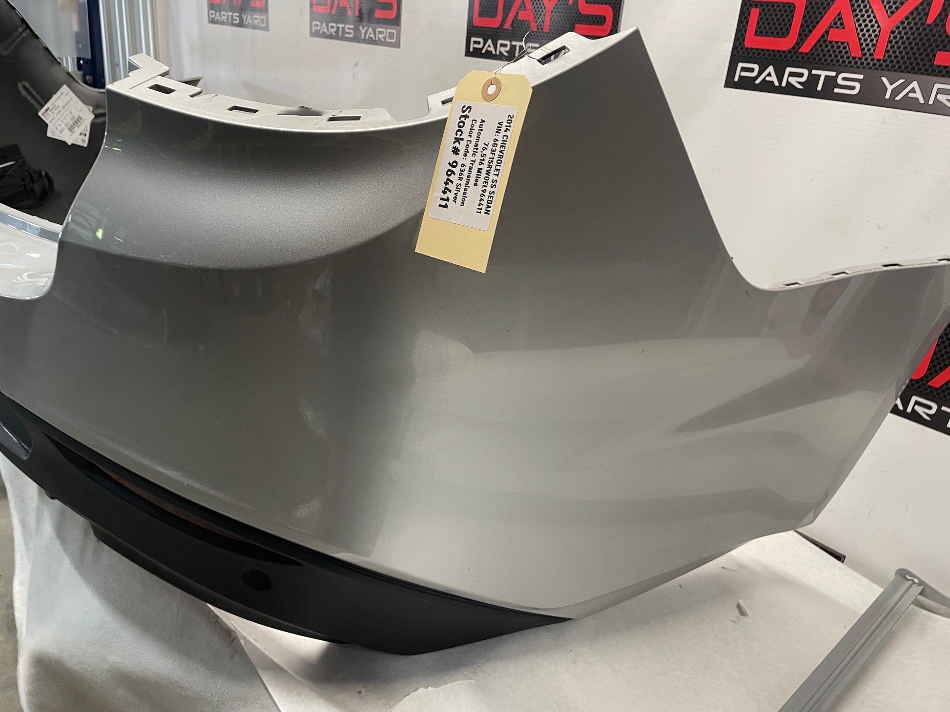 2014 Chevy SS  Rear Bumper Cover OEM - Day's Parts Yard