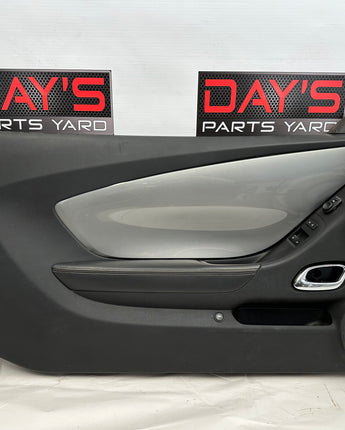 2012 Chevy Camaro SS LH Driver Door Panel OEM