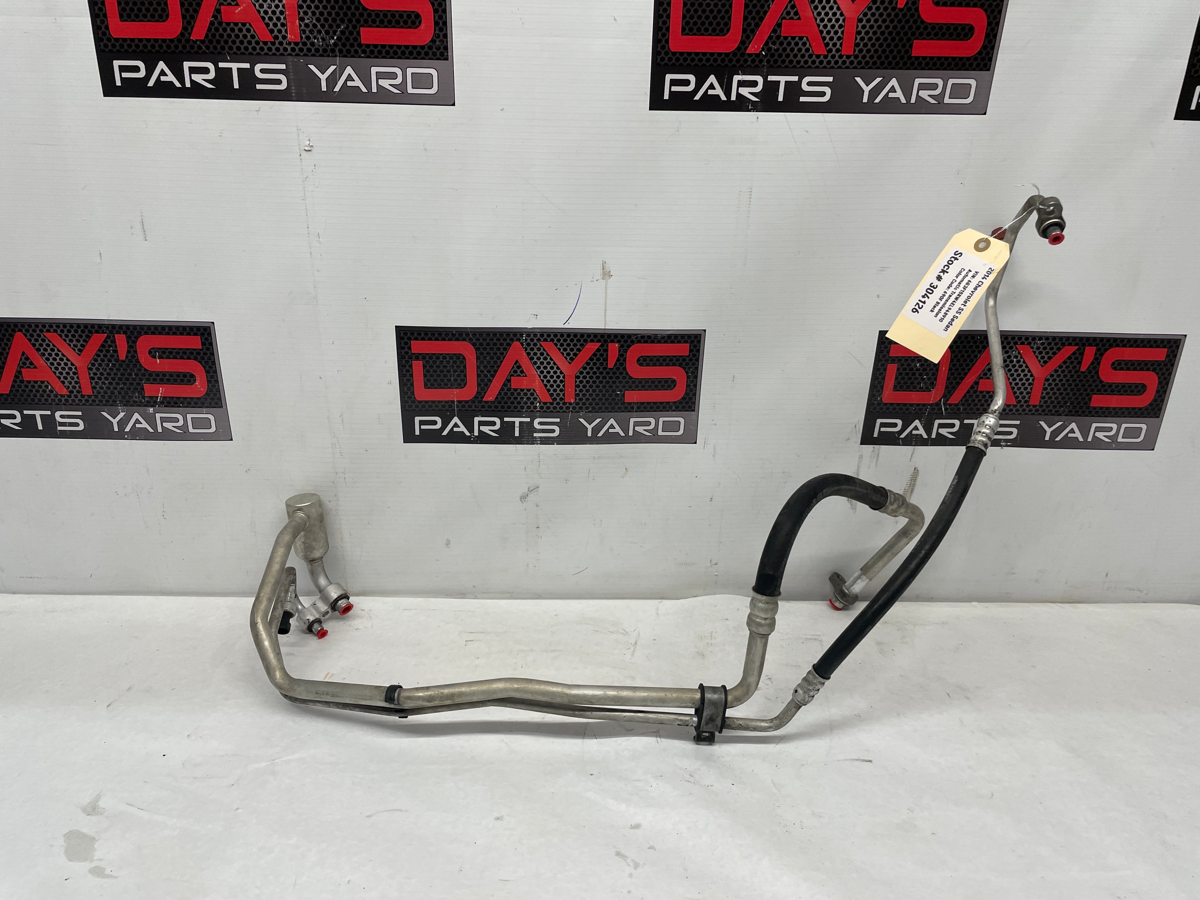 2014 Chevy SS Sedan AC A/C Air Conditioner Compressor Manifold Hose Li