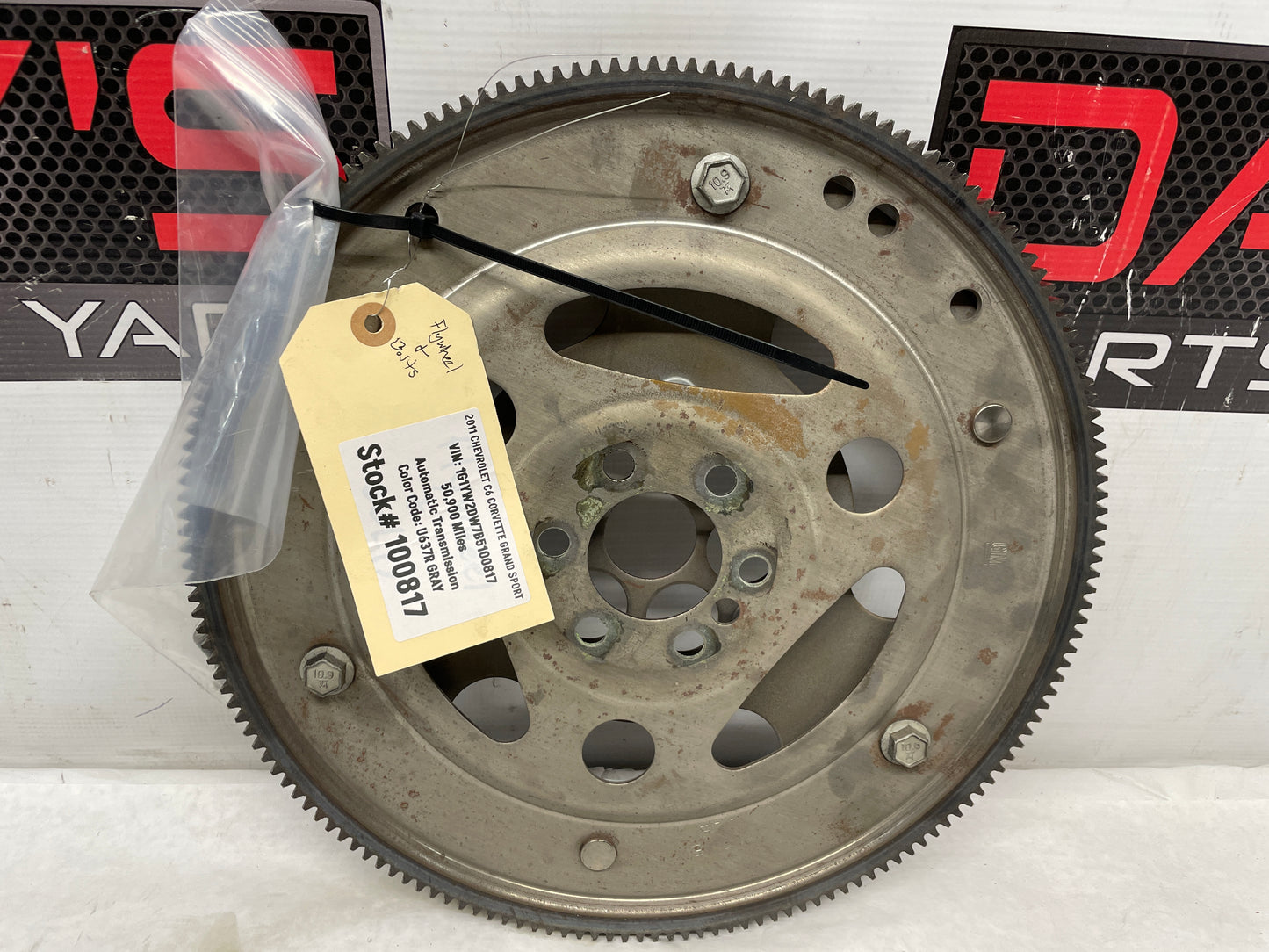 2011 Chevy C6 Corvette Engine Motor Automatic Transmission Flywheel Flex Plate OEM