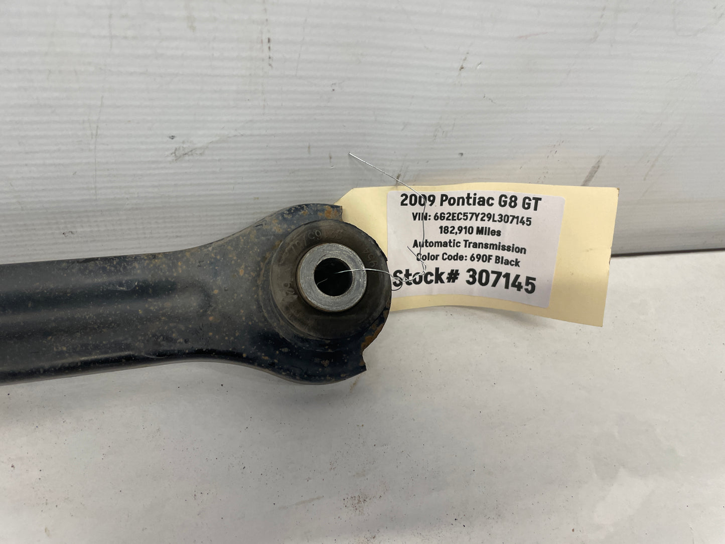 2009 Pontiac G8 GT RH Passenger Rear Suspension Adjuster Link Control Arm OEM