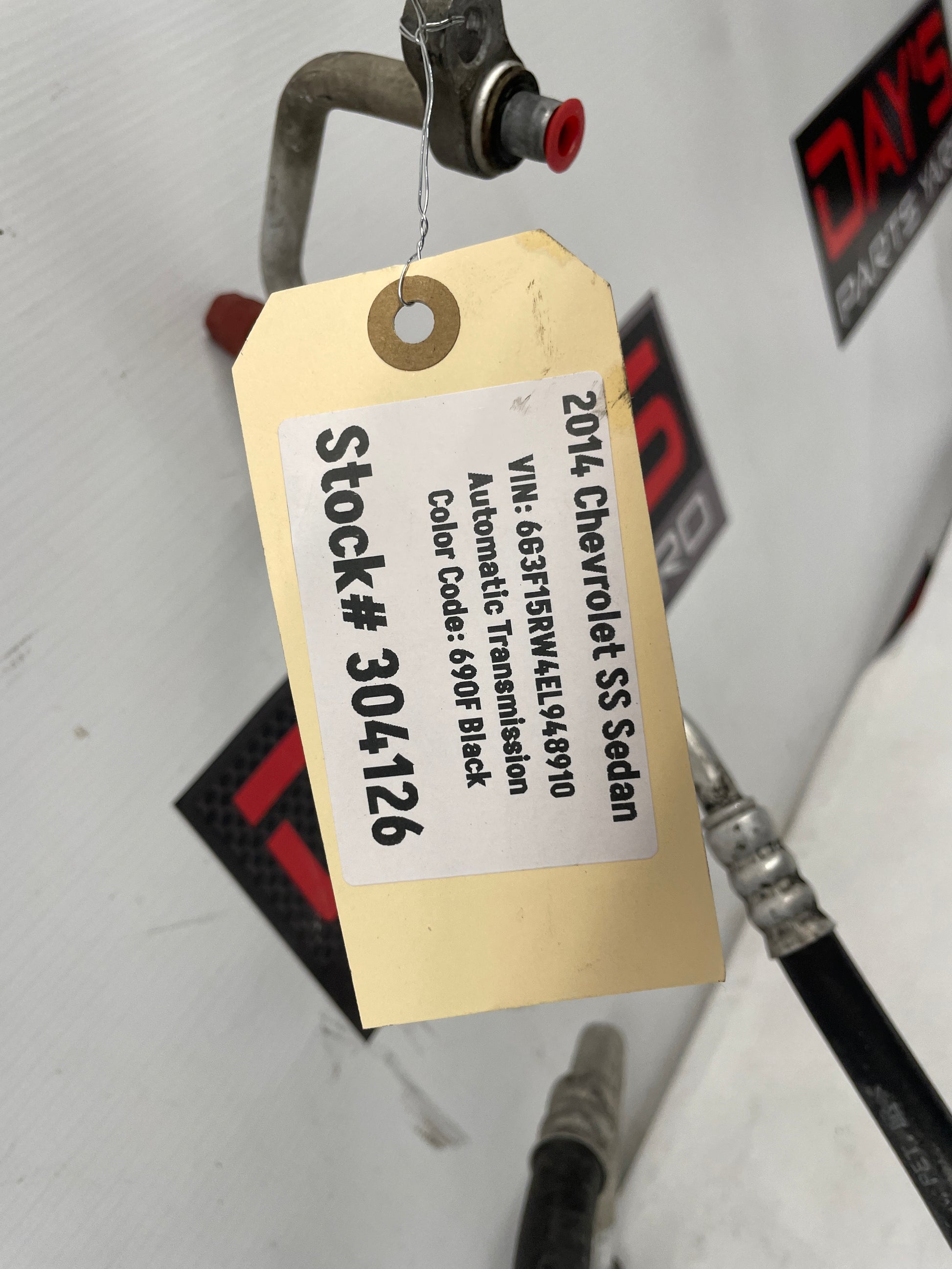 2014 Chevy SS Sedan AC A/C Air Conditioner Compressor Manifold Hose Line Tube OEM - Day's Parts Yard