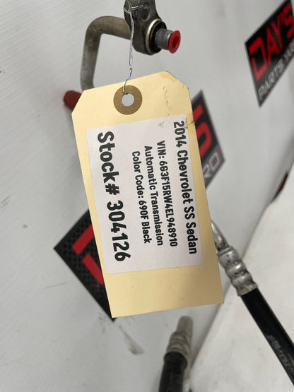 2014 Chevy SS Sedan AC A/C Air Conditioner Compressor Manifold Hose Line Tube OEM - Day's Parts Yard