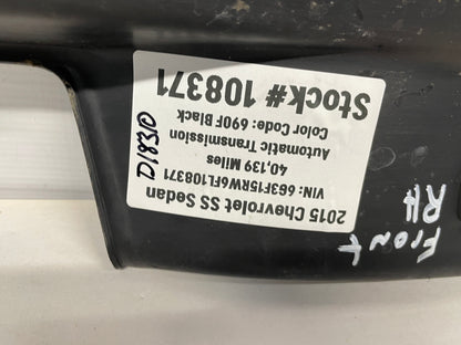 2015 Chevy SS Sedan RH Passenger Front Scuff Sill Plate OEM - Day's Parts Yard
