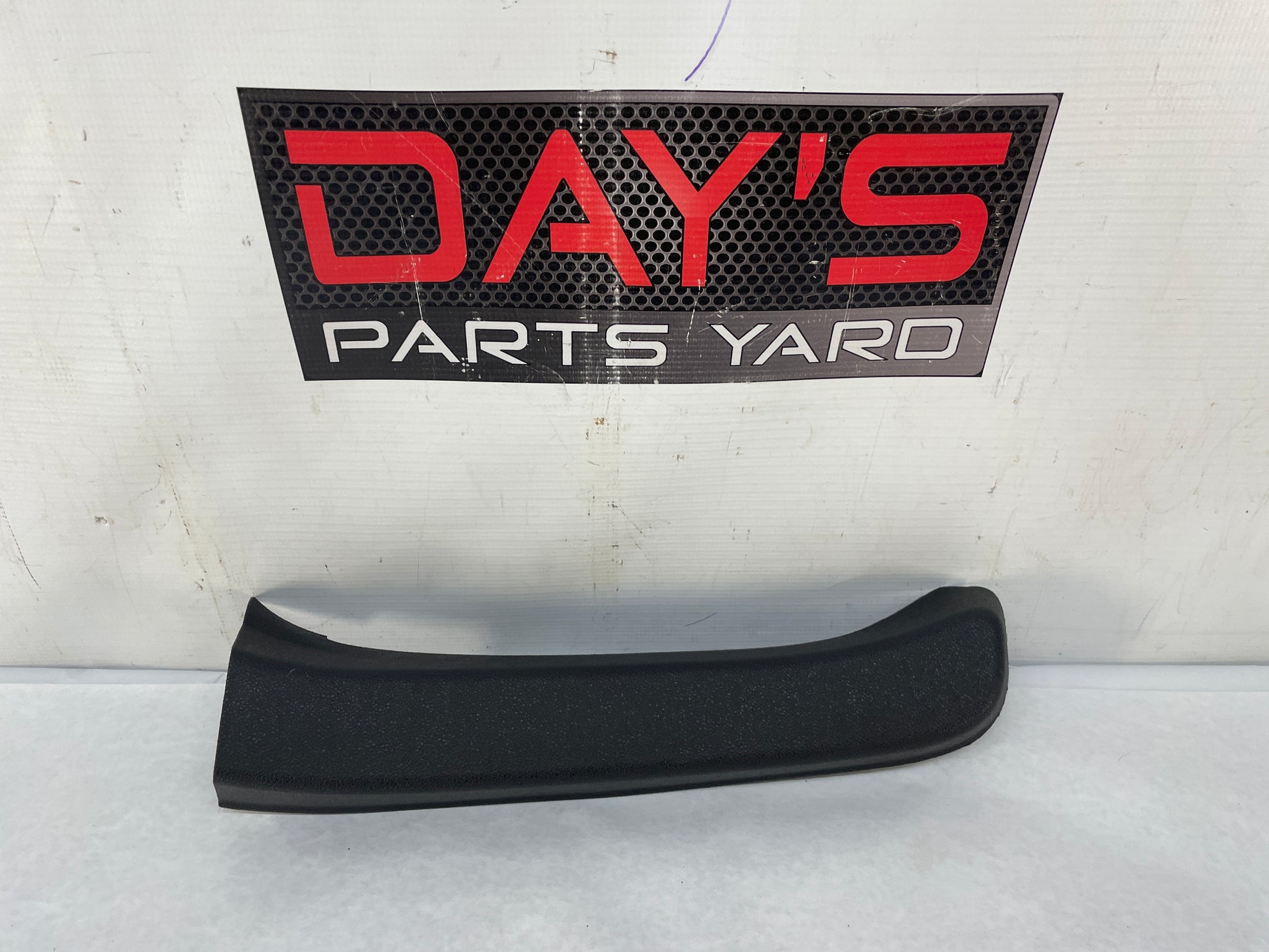 2012 Chevy Silverado K1500  RH Passenger Rear Door Pillar Upper Trim Panel OEM - Day's Parts Yard