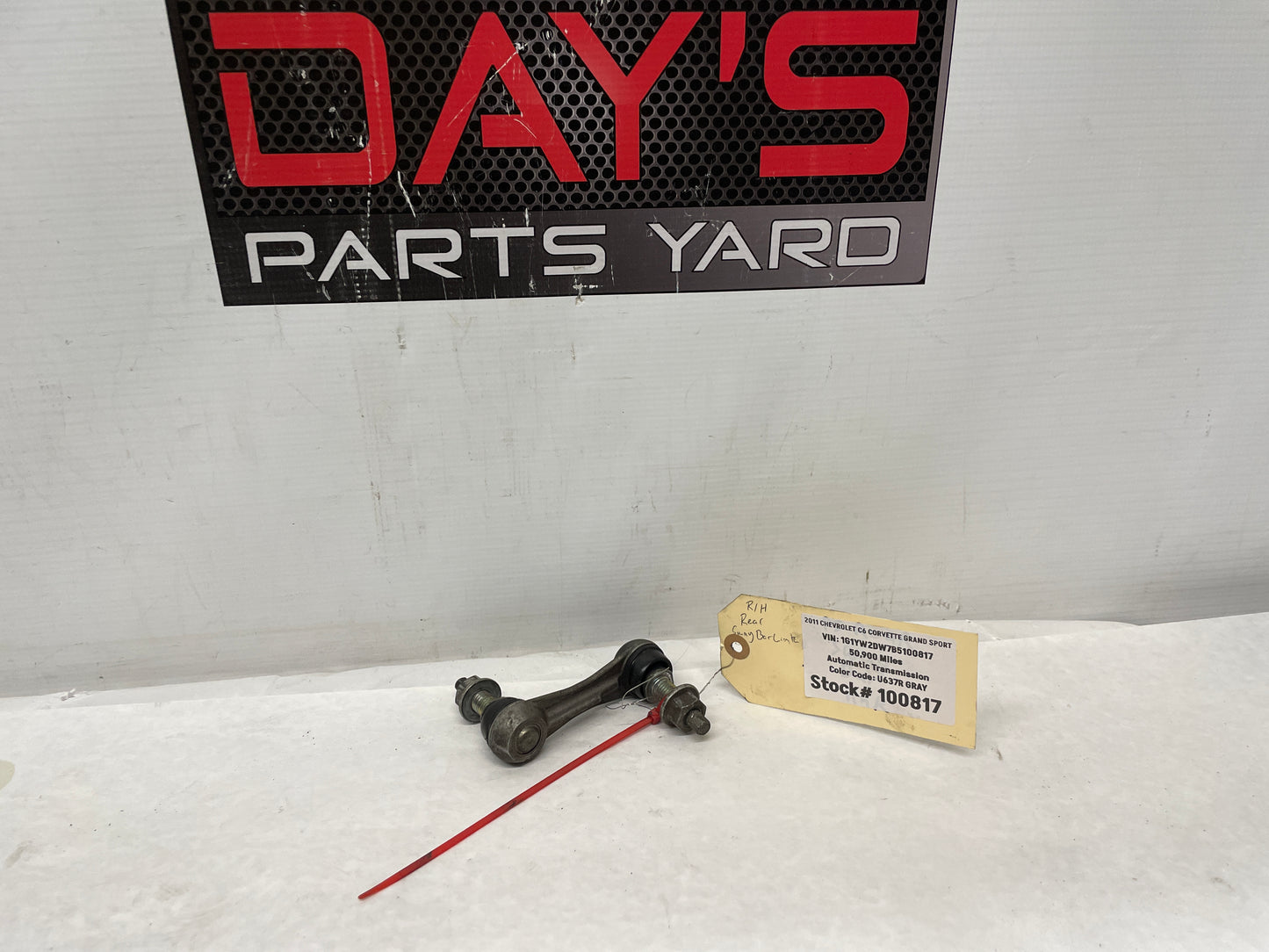 2011 Chevy C6 Corvette Grand Sport Rear Suspension Stabilizer Sway Bar End Link OEM