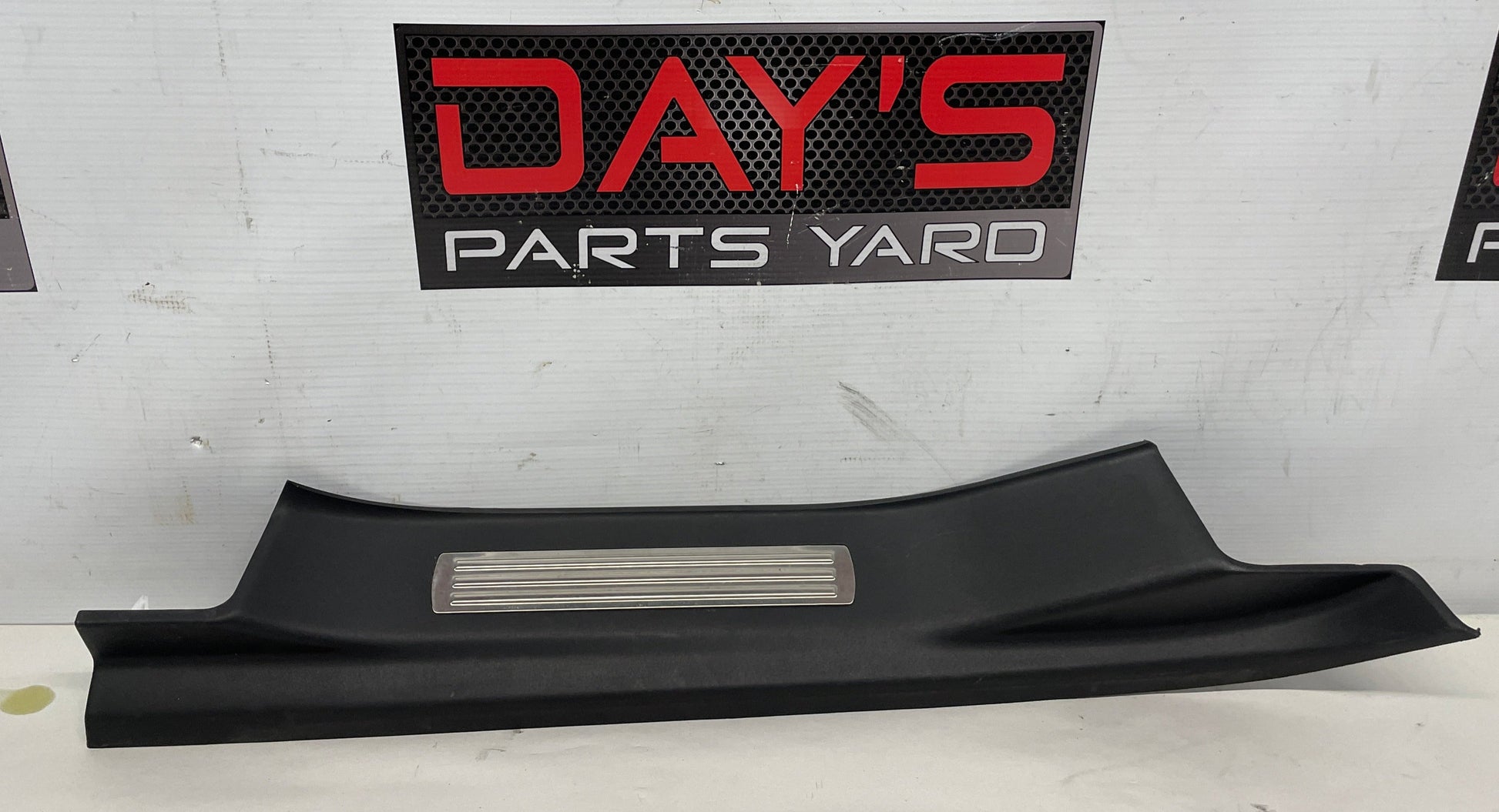 2015 Chevy SS Sedan LH Driver Rear Sill Scuff Plate Panel OEM - Day's Parts Yard