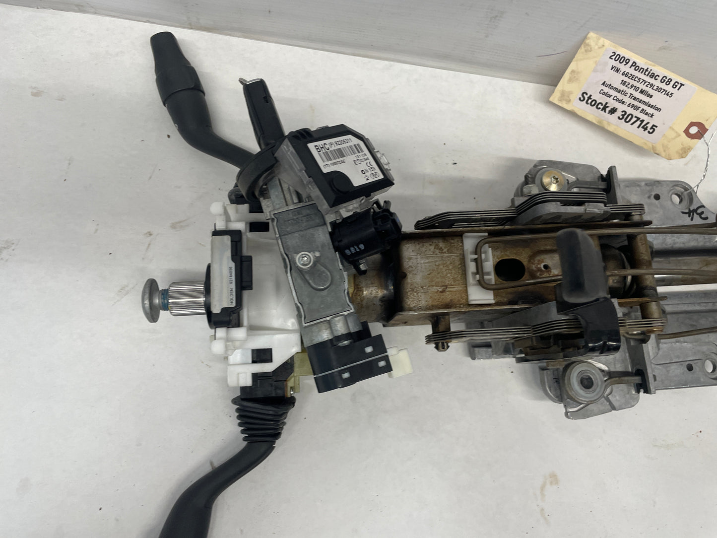 2009 Pontiac G8 GT Steering Column w/ Key OEM