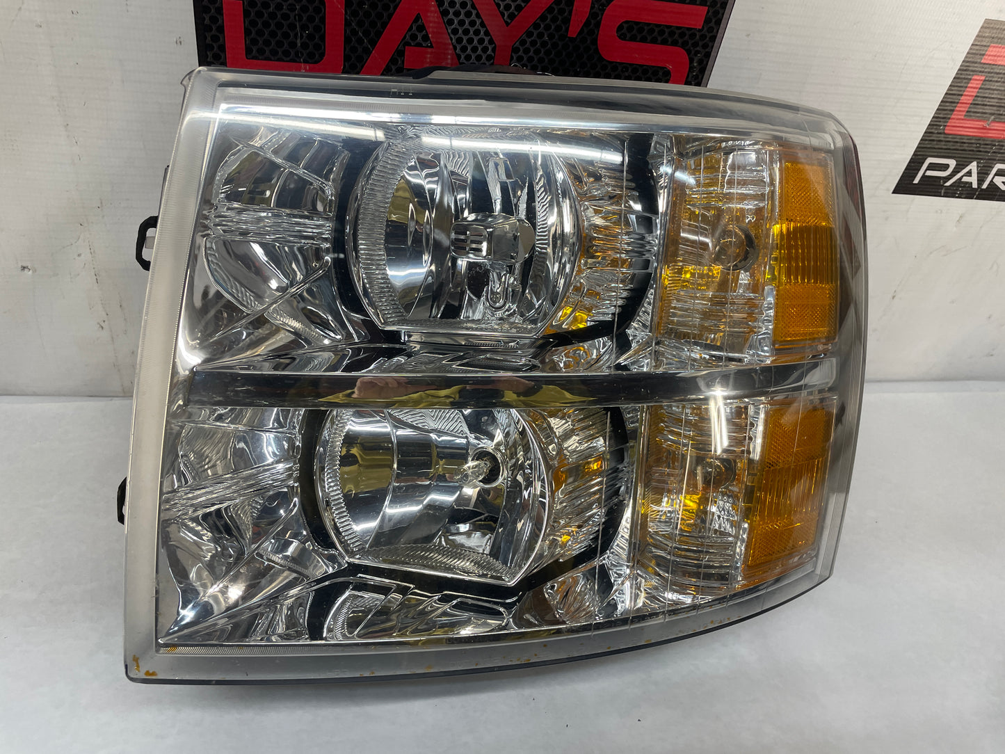 2012 Chevy Silverado K1500 LT LH Driver Headlight Head LIght OEM - Day's Parts Yard