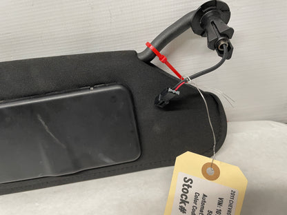 2011 Chevy C6 Corvette Grand Sport RH Passenger Sunvisor Sun Visor Shade Clip OEM