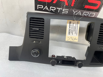 2012 Chevy Silverado K1500 LT Front Dash Center Radio Bezel w/ Switches - Day's Parts Yard
