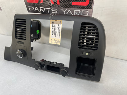 2012 Chevy Silverado K1500 LT Front Dash Center Radio Bezel w/ Switches - Day's Parts Yard