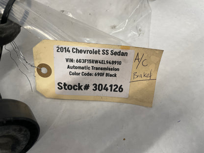 2014 Chevy SS Sedan AC A/C Air Conditioner Compressor Bracket w/ Hardware OEM - Day's Parts Yard