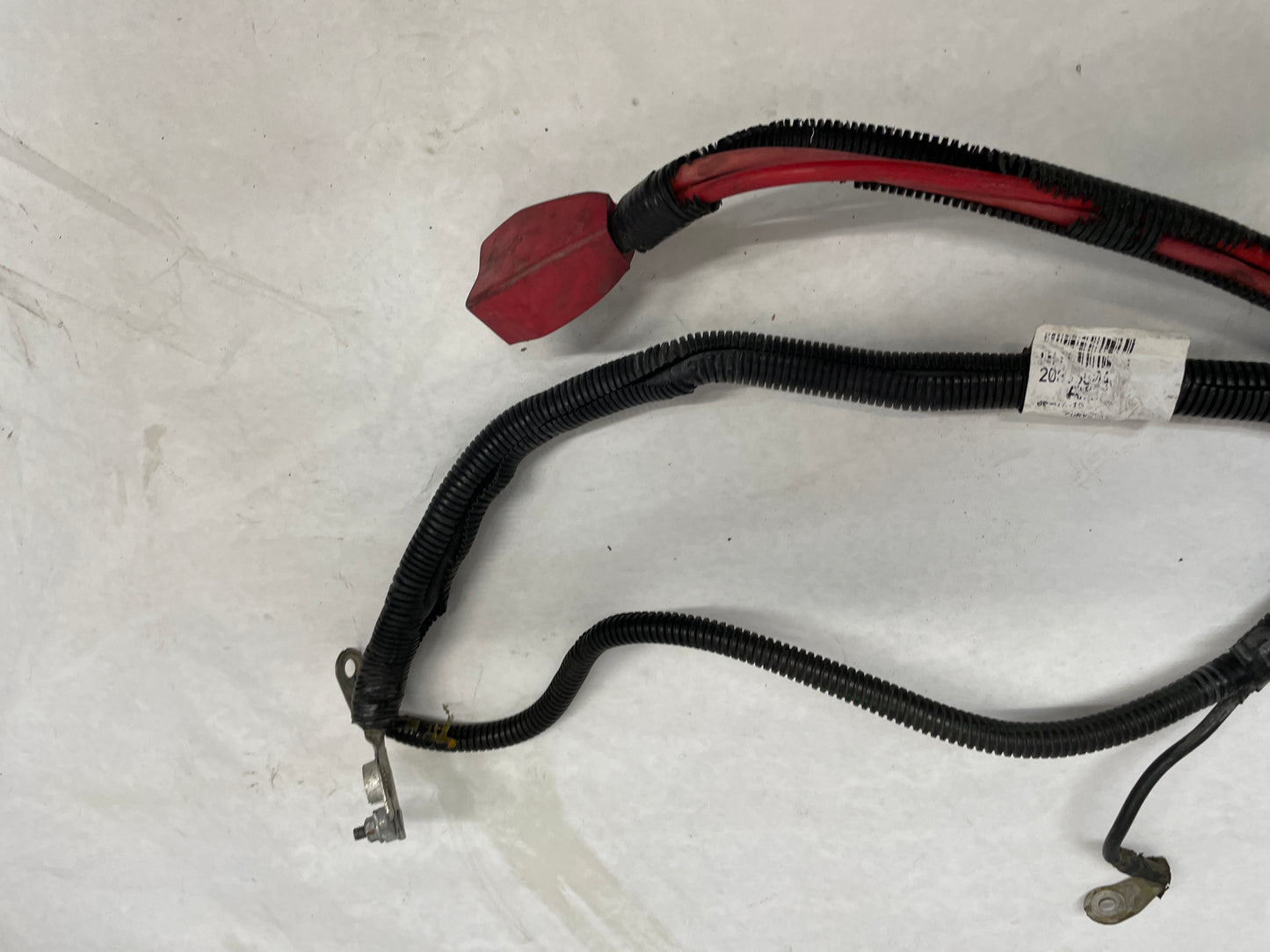2011 Chevy C6 Corvette Grand Sport Positive and Negative Battery Terminal Cables Assembly OEM