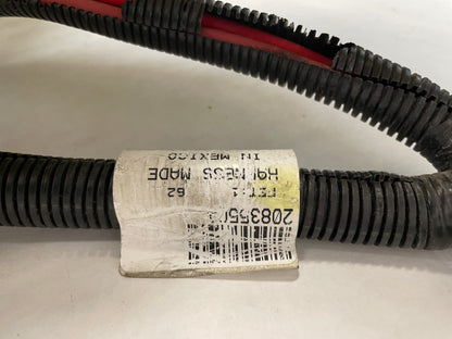 2011 Chevy C6 Corvette Grand Sport Positive and Negative Battery Terminal Cables Assembly OEM