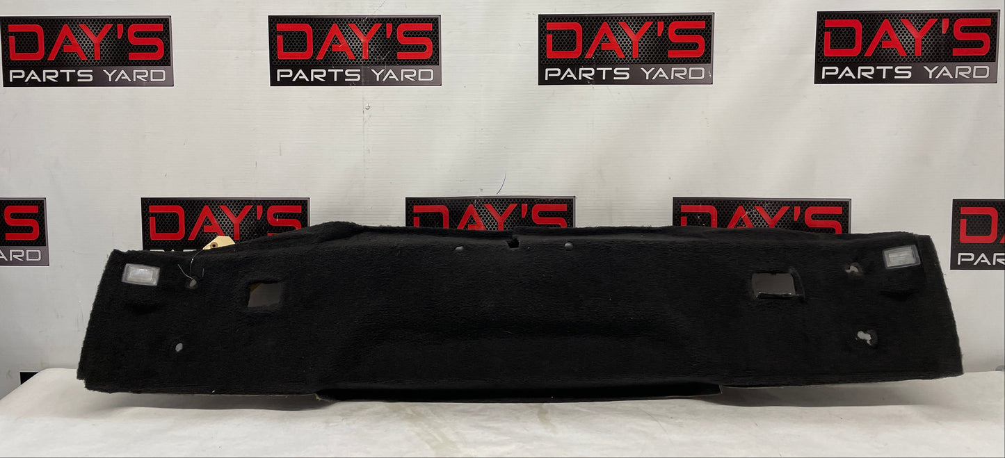 2011 Chevy C6 Corvette Grand Sport Rear End Trunk Compartment Carpet Trim Panel OEM