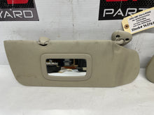 2004 GMC Sierra K1500 RH & LH Sunvisor Sun Visor Shade w/ Clips OEM - Day's Parts Yard
