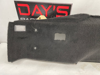 2011 Chevy C6 Corvette Grand Sport Rear End Trunk Compartment Carpet Trim Panel OEM