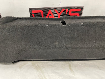 2011 Chevy C6 Corvette Grand Sport Rear End Trunk Compartment Carpet Trim Panel OEM