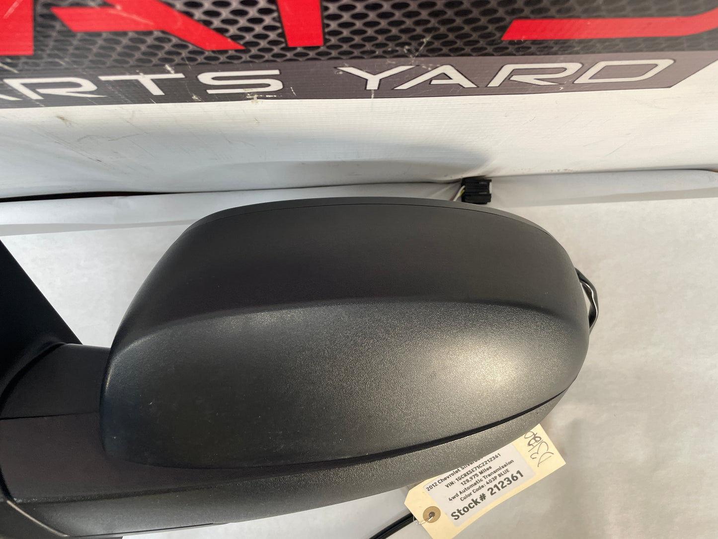 2012 Chevy Silverado K1500 LT LH Driver Exterior Outside Mirror OEM - Day's Parts Yard