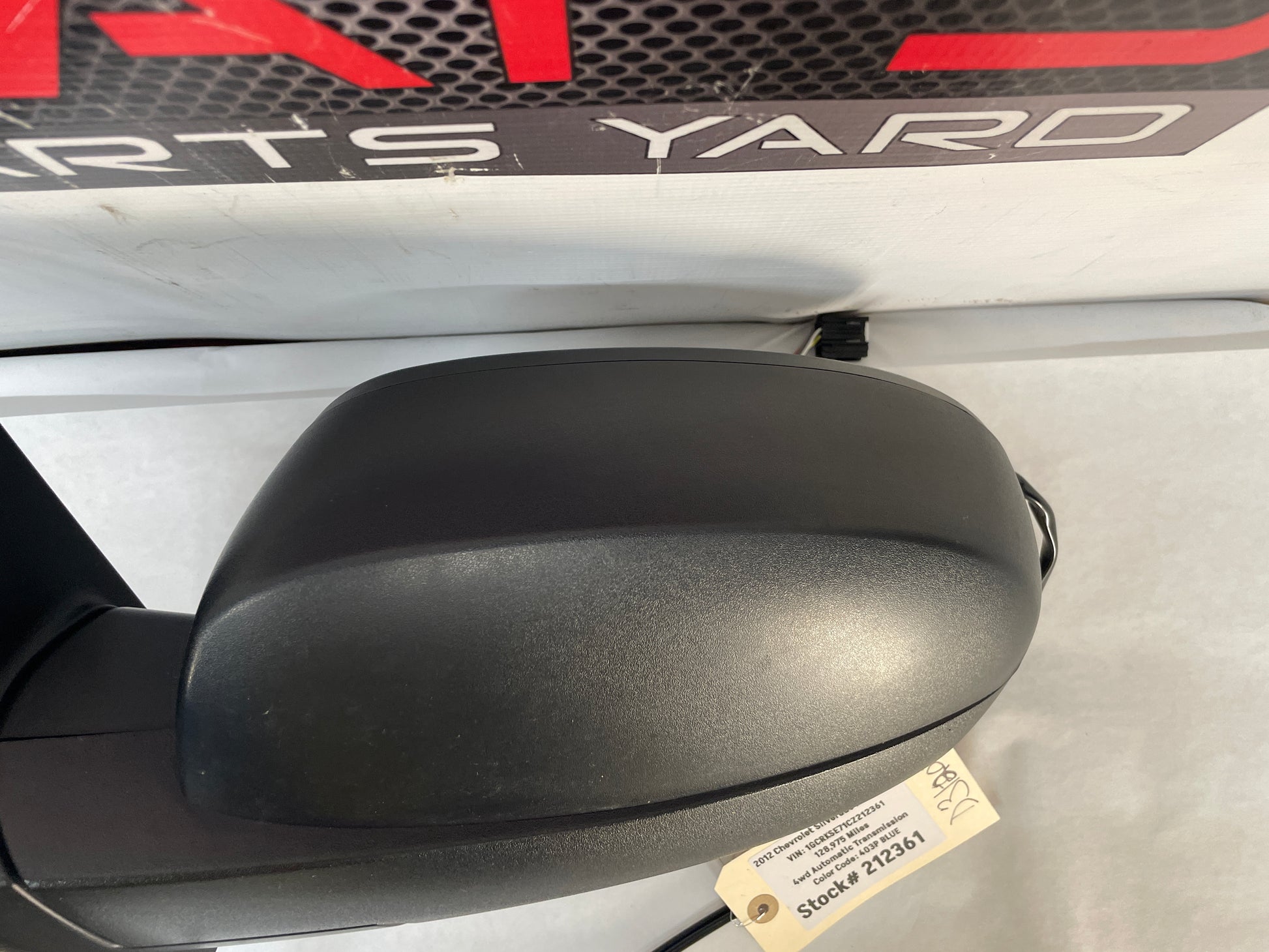 2012 Chevy Silverado K1500 LT LH Driver Exterior Outside Mirror OEM - Day's Parts Yard
