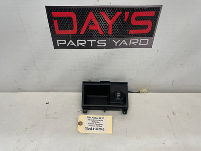 2009 Pontiac G8 Lower Radio Center Console Storage Cubby Compartment Assembly OEM