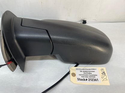 2012 Chevy Silverado K1500 LT LH Driver Exterior Outside Mirror OEM - Day's Parts Yard