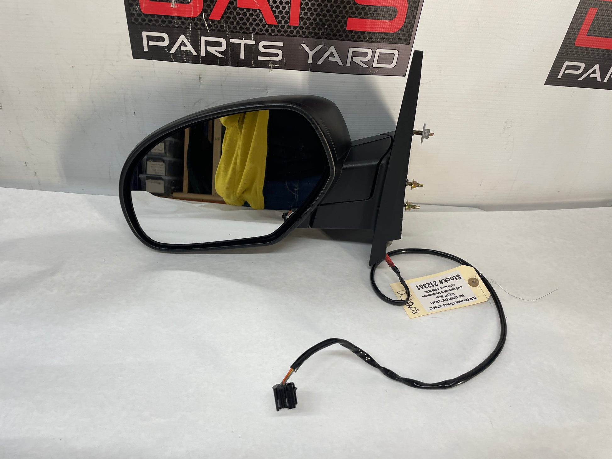 2012 Chevy Silverado K1500 LT LH Driver Exterior Outside Mirror OEM - Day's Parts Yard