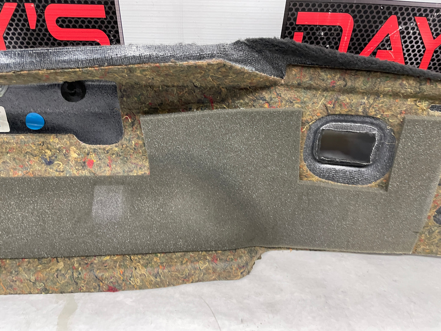 2011 Chevy C6 Corvette Grand Sport Rear End Trunk Compartment Carpet Trim Panel OEM